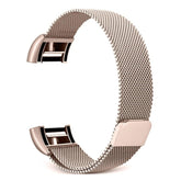 Smart Watch Stainless Steel Watch Band for FITBIT Charge 2, Size: L